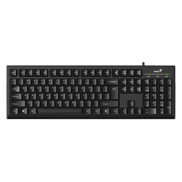 Teclado Genius KB-100 Black USB